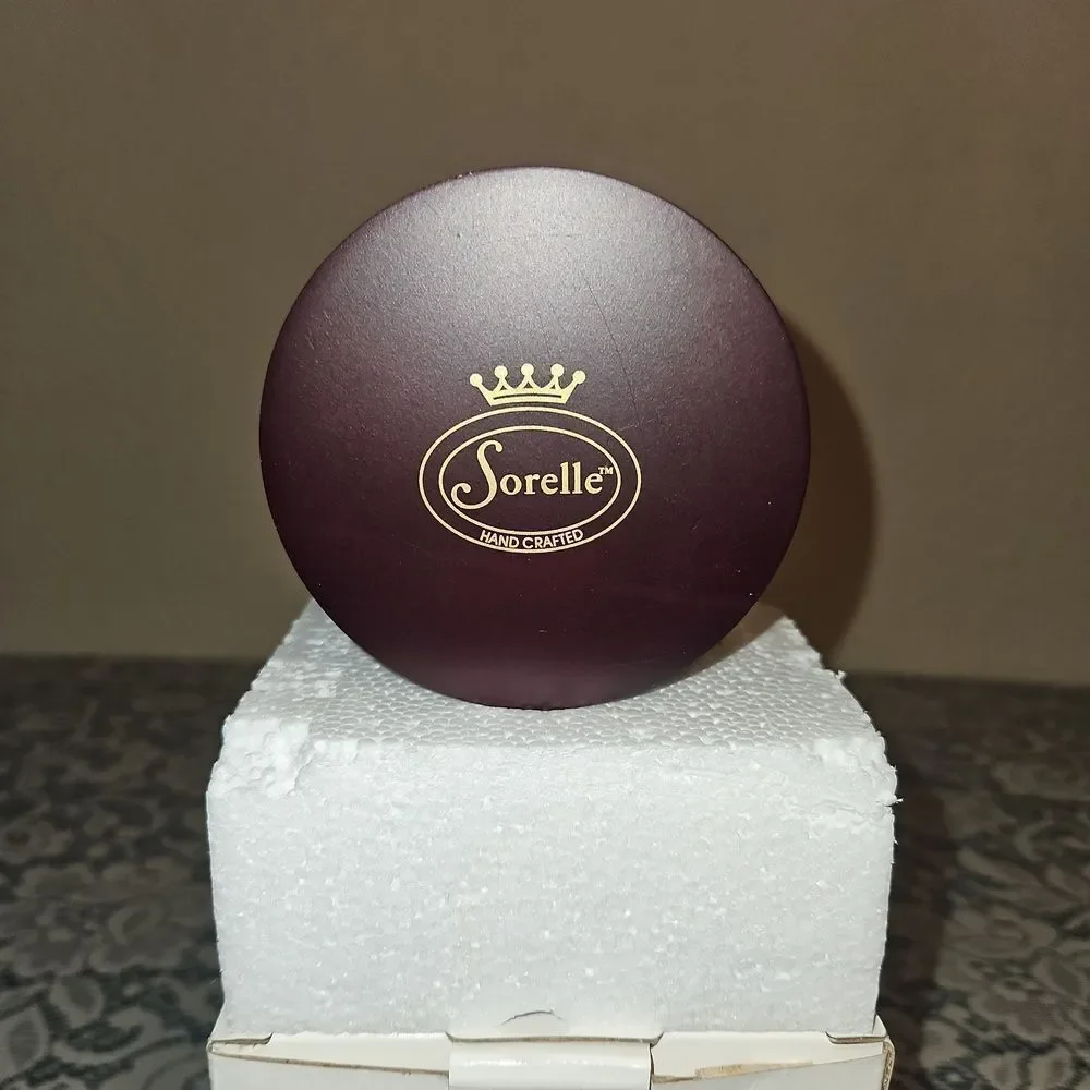 Vintage Sorelle Santa Teardrop Glass Globe Ornament